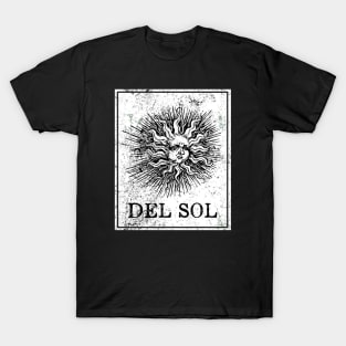 El Sol Loteria Mexican Tarot Card T-Shirt